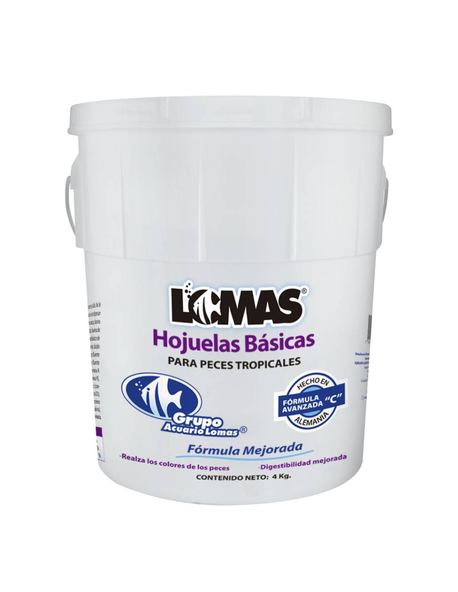 Hojuelas para peces todas las etapas