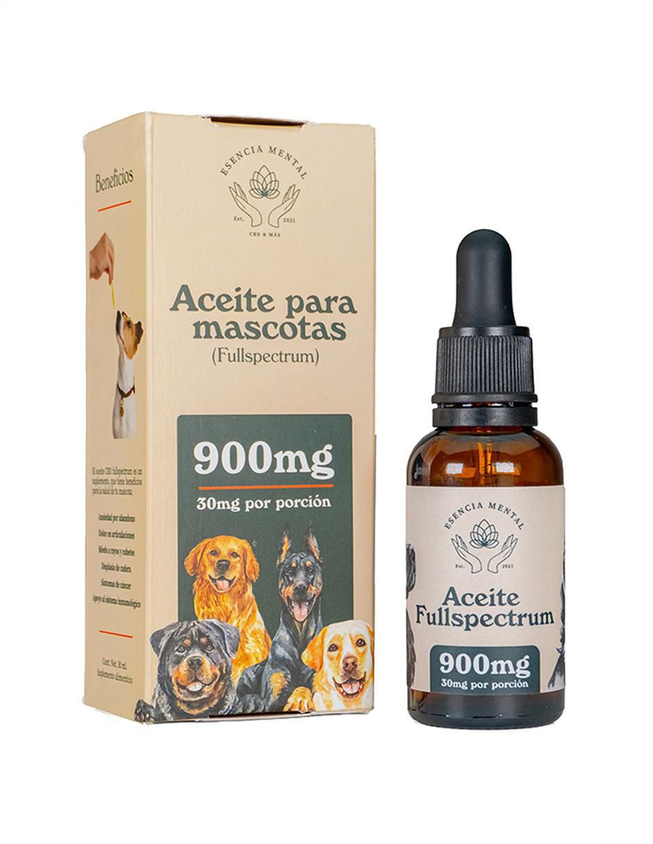 Aceite comestible para mascota perro y gato