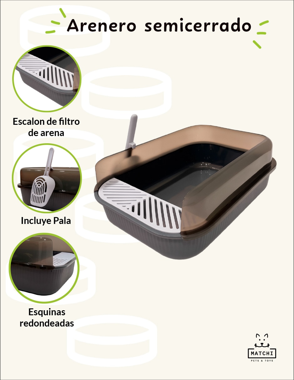 Arenero para gato 4