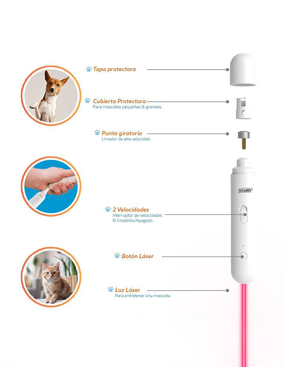 Limador para uñas de mascota 8