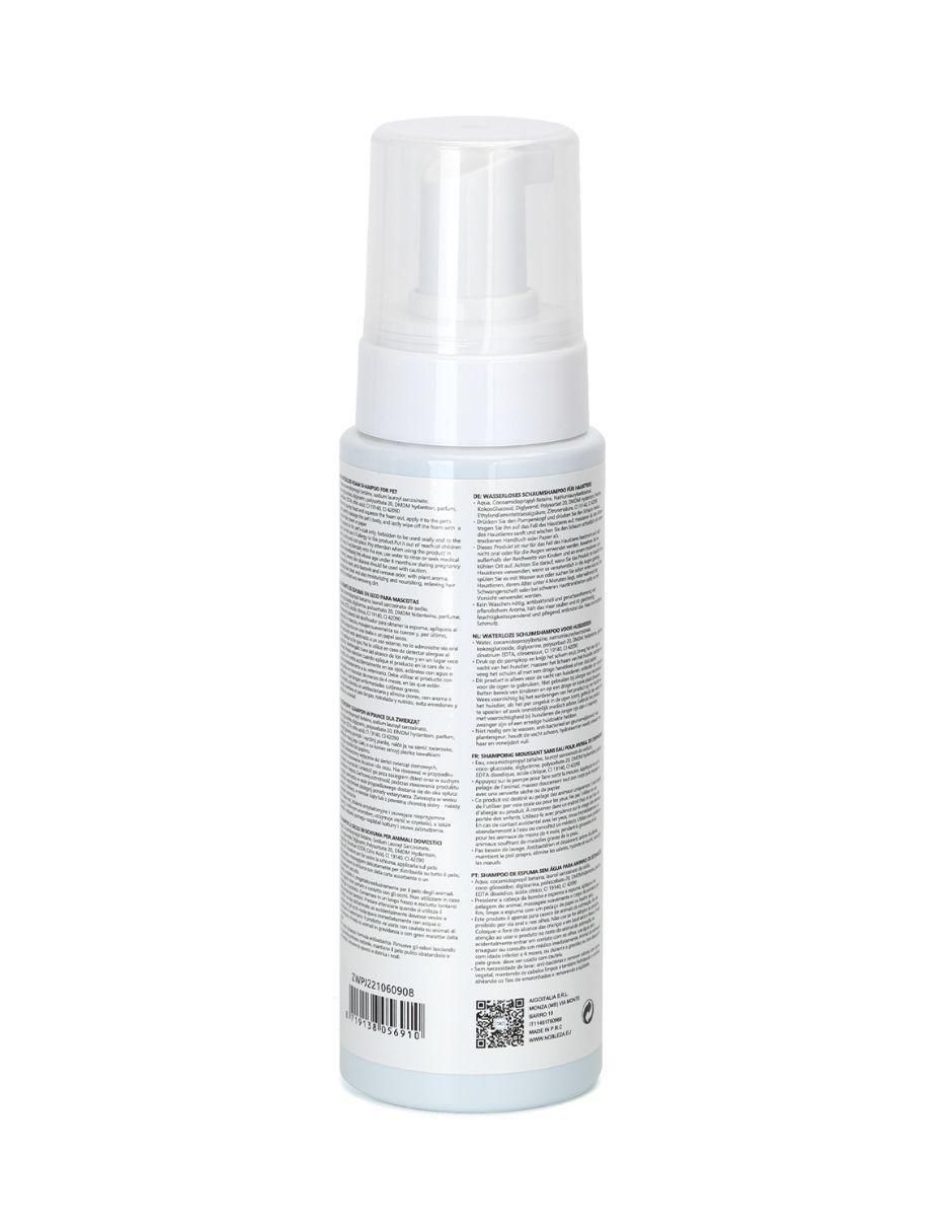 Set espuma baño en seco Nobleza para perro