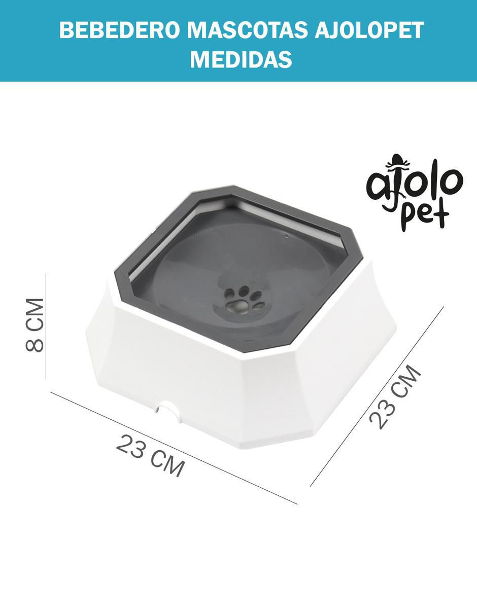 "bebedero" apliques "para" perro y gato ajolopet 300 ml