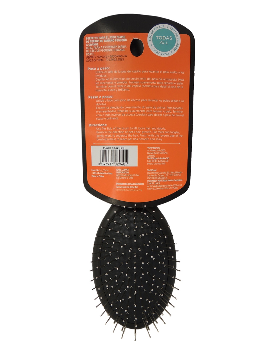 Cepillo de plástico para perro 2