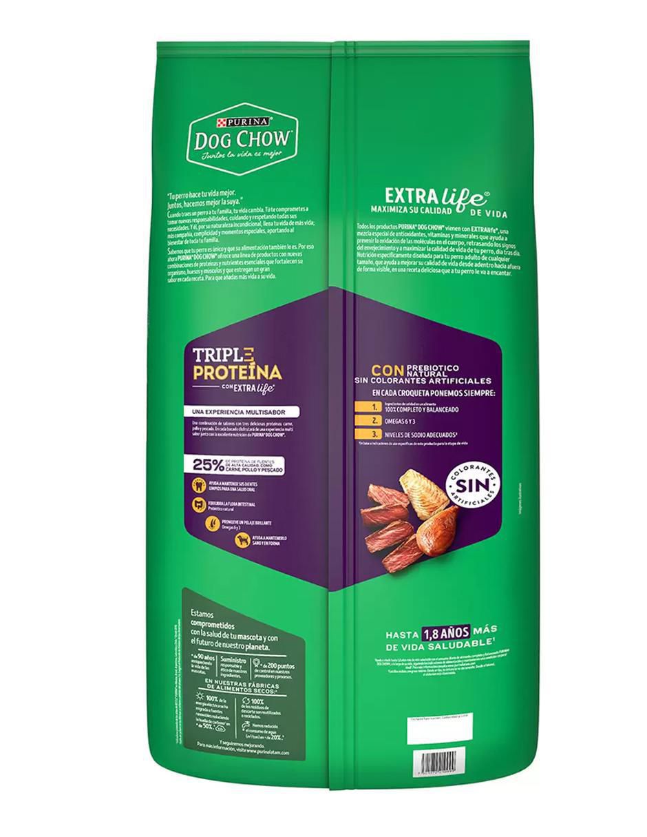 Croqueta de pollo para perro etapa adulto contenido individual 18 kg 3