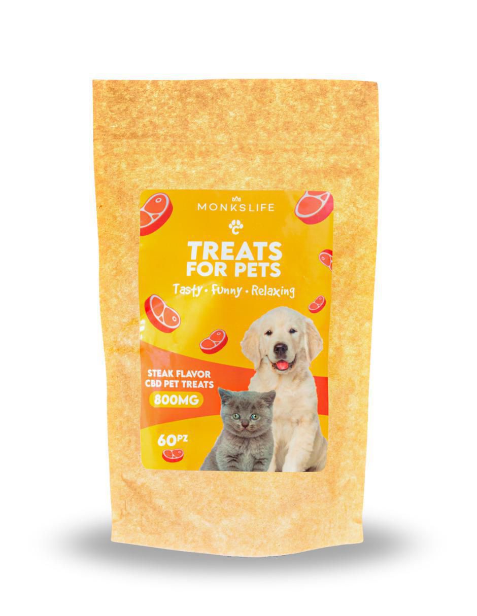 Calmante para mascota de res para perro y gato contenido 60 piezas
