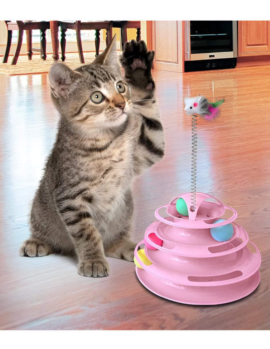 Juguete interactivo para gato