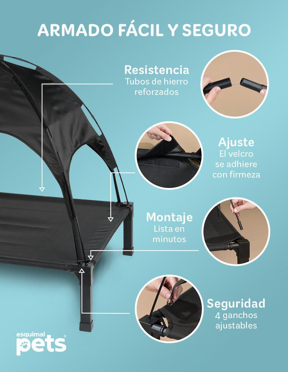 Cama capacete para mascota 2