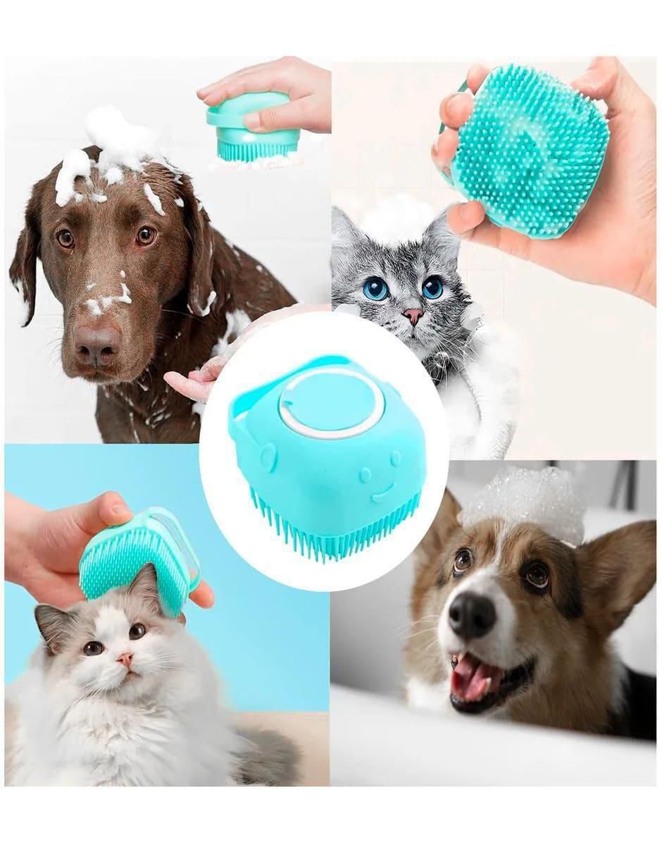 Cepillo Lab.g de silicón para perro