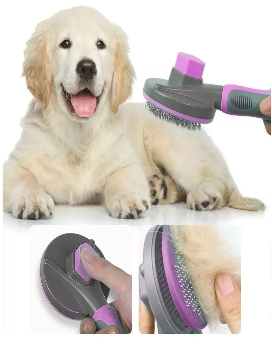 Cepillo Lab.G de plástico para perro y gato