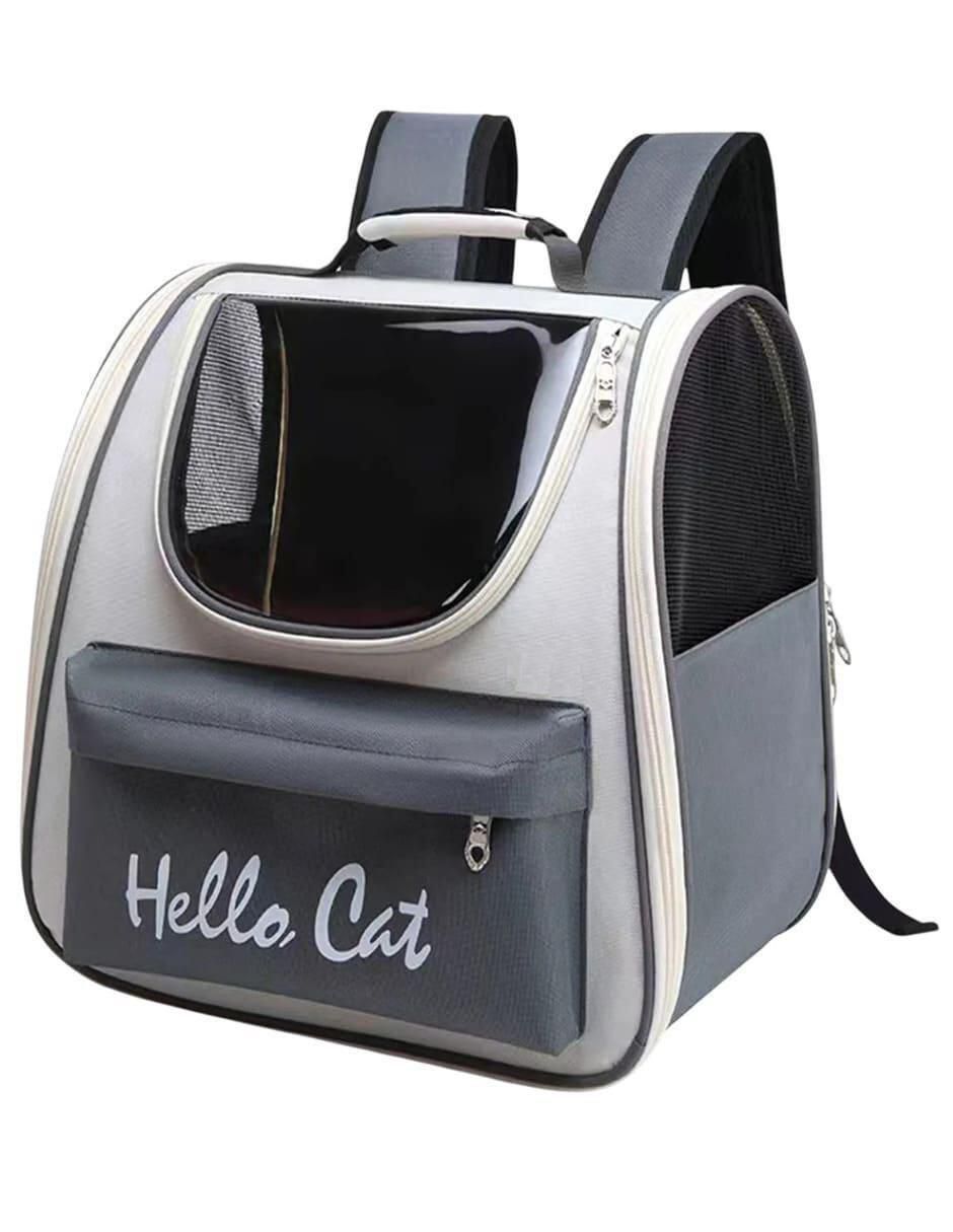 Mochila para mascota gato tela Mochila para mascota gato tela
