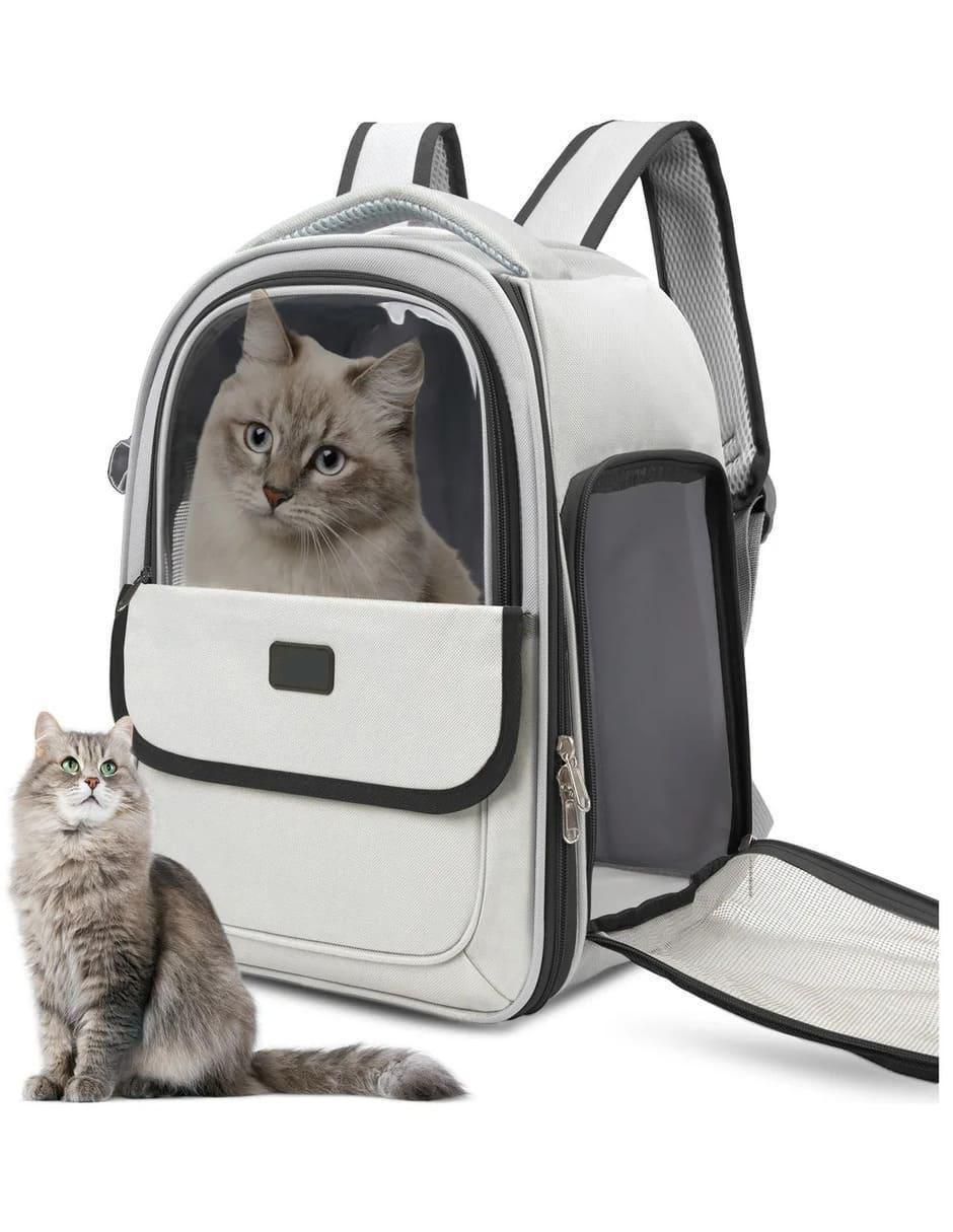 Mochila para mascota perro y gato tela 3