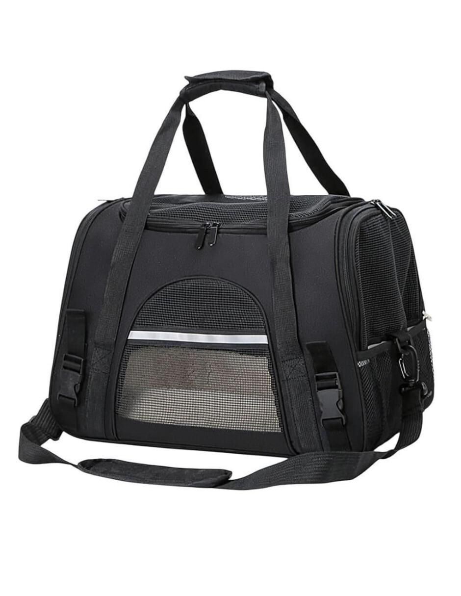 Mochila para perro y gato de tela 1