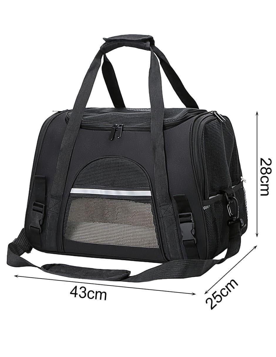 Mochila para perro y gato de tela 4