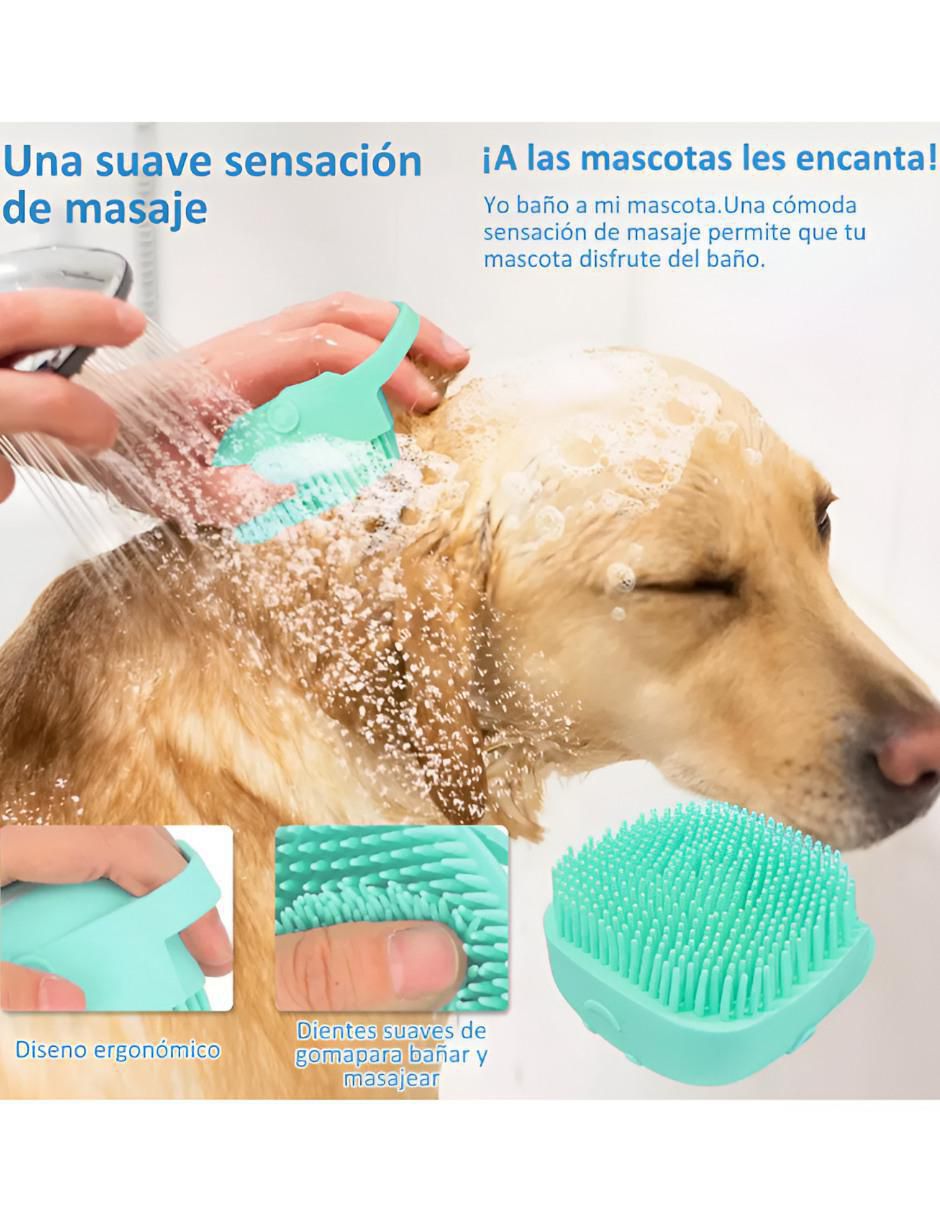 Cepillo Xtellar de acero inoxidable para perro y gato
