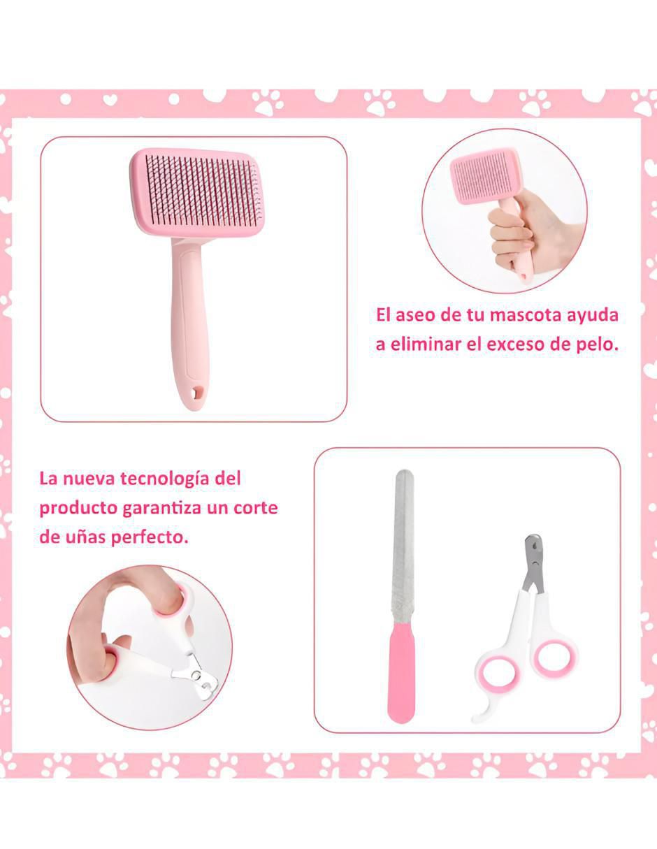 Cepillo de acero inoxidable para perro y gato 3