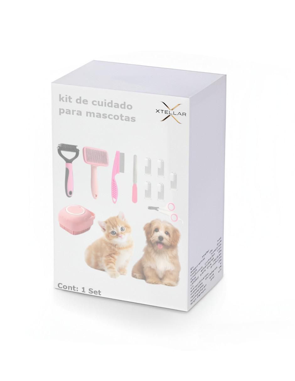 Cepillo de acero inoxidable para perro y gato