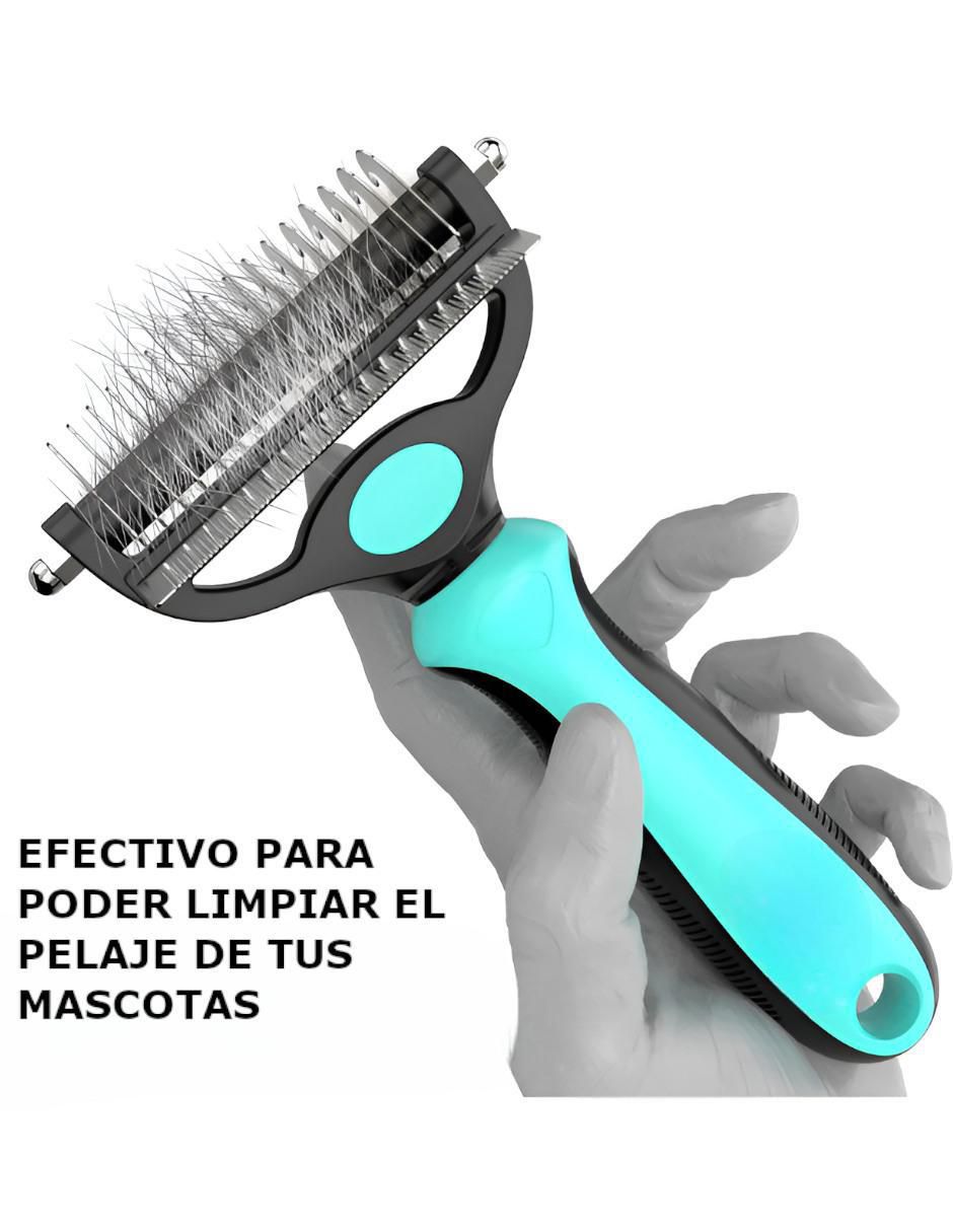 Rastrillo de acero inoxidable para perro y gato 2