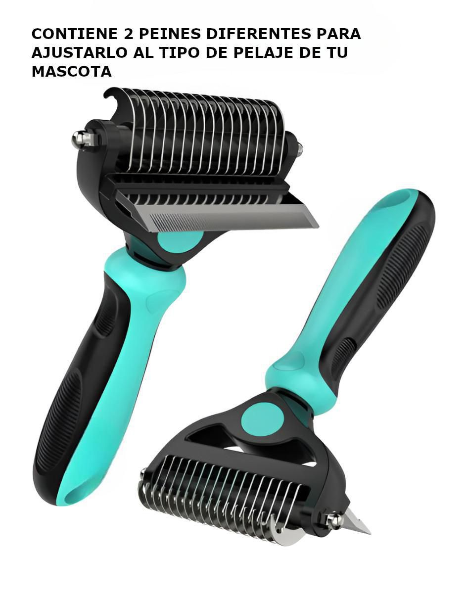 Rastrillo de acero inoxidable para perro y gato 3