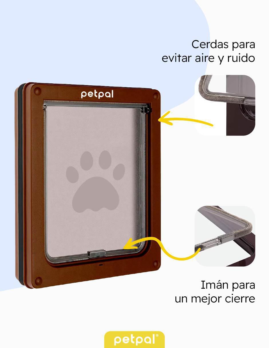 Puerta de seguridad de plástico para mascota Petpal