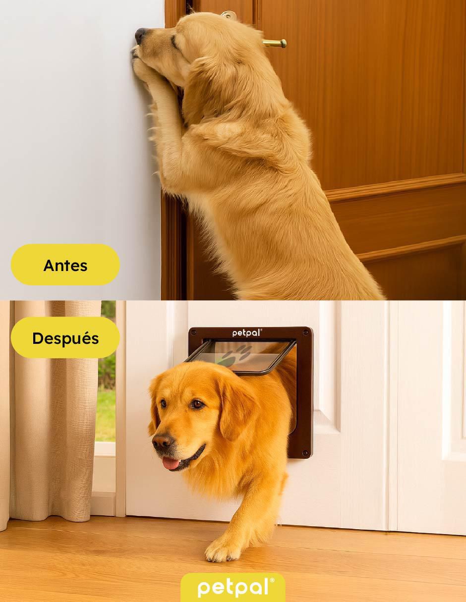 Puerta de seguridad de plástico para mascota Petpal
