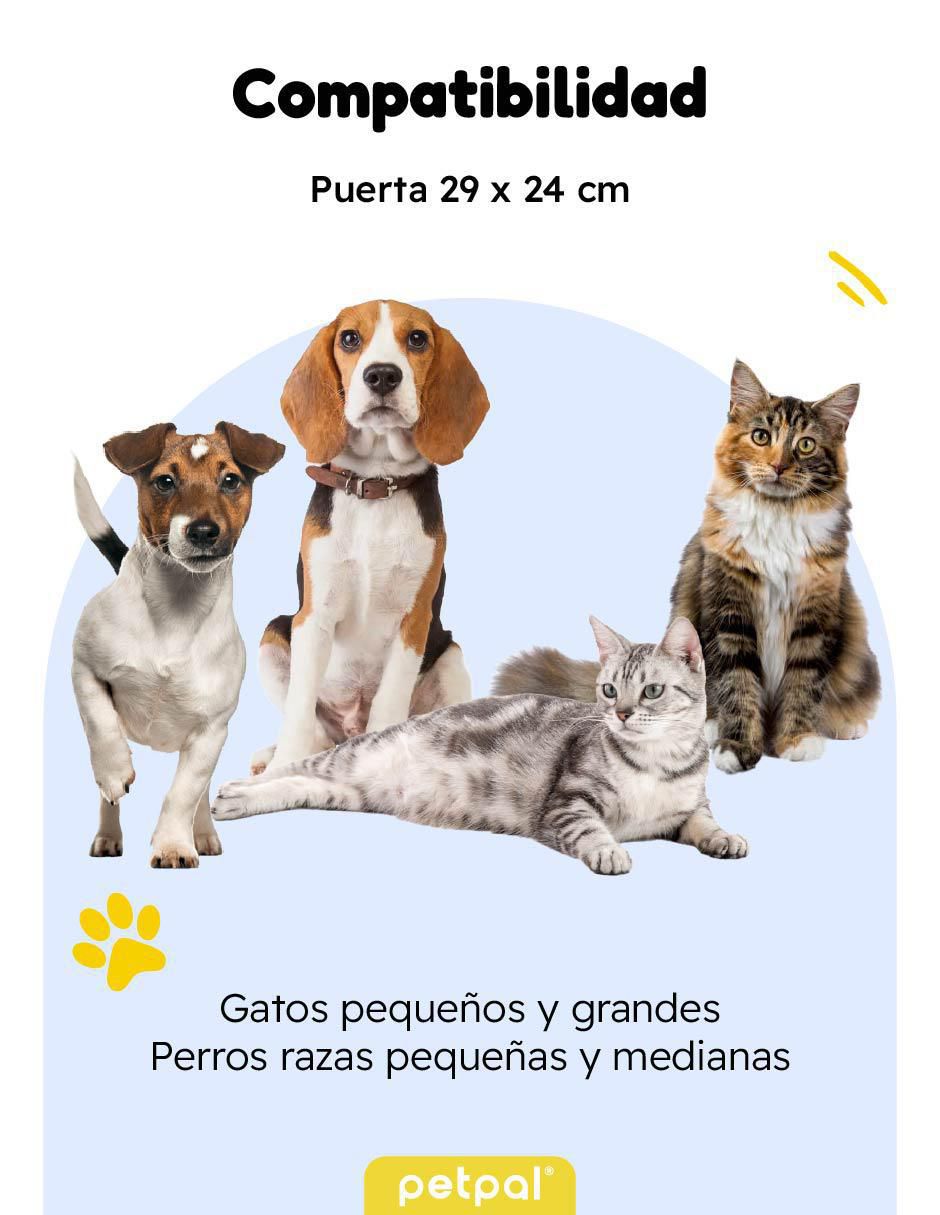 Puerta de seguridad de plástico para mascota Petpal