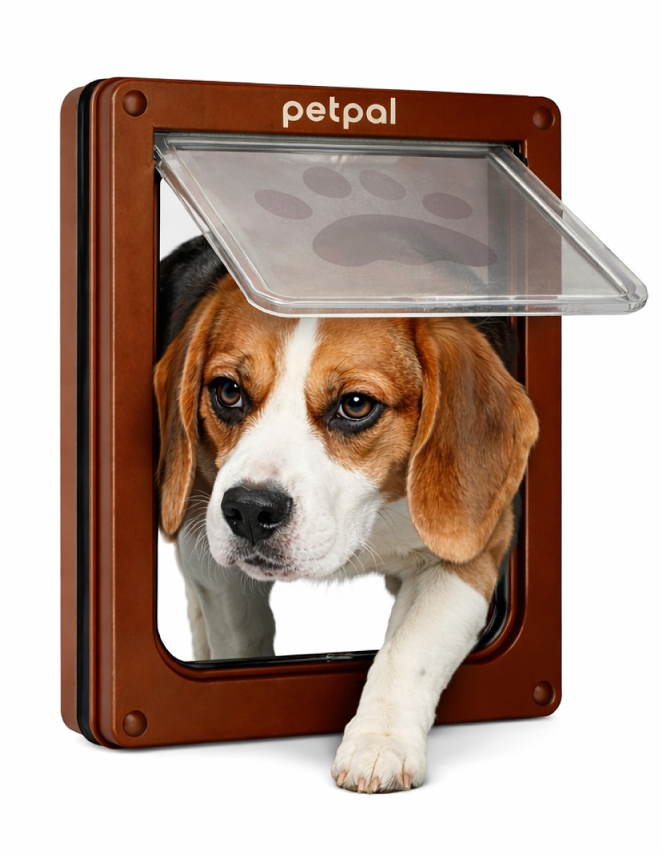 Puerta de seguridad de plástico para mascota Petpal