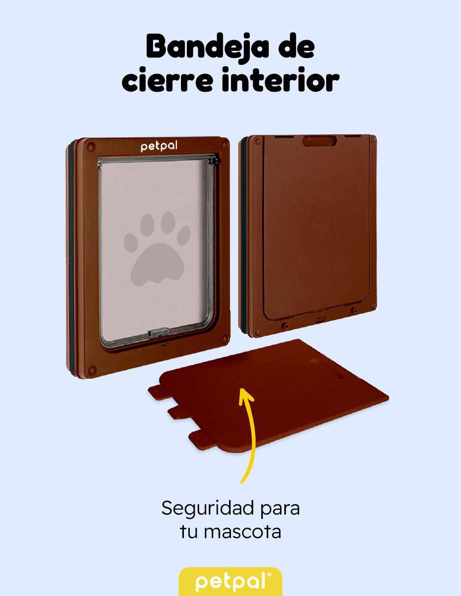 Puerta de seguridad de plástico para mascota Petpal