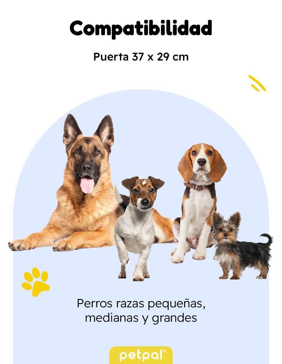 Puerta de seguridad de plástico para mascota Petpal