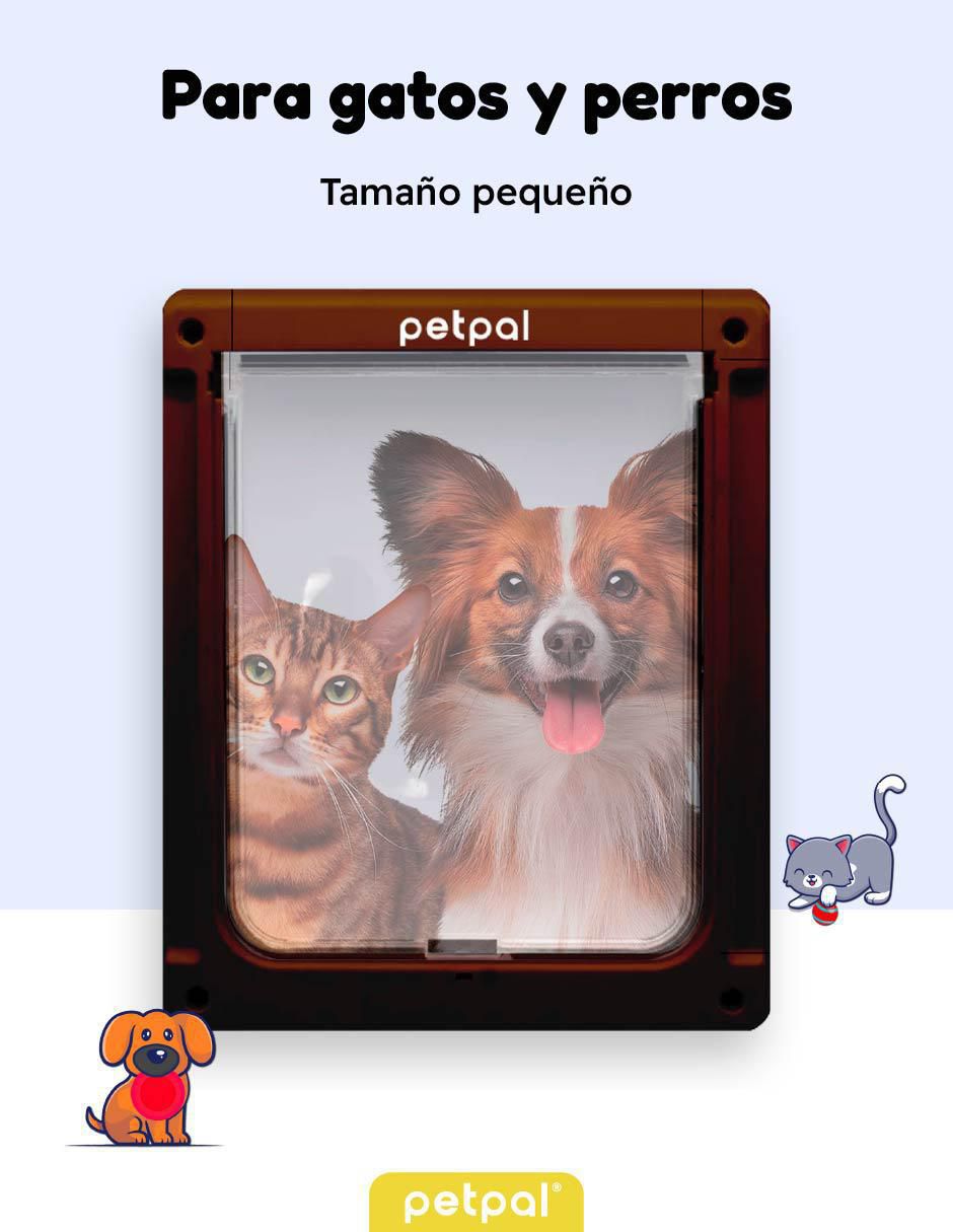 Puerta de seguridad de plástico para mascota 8