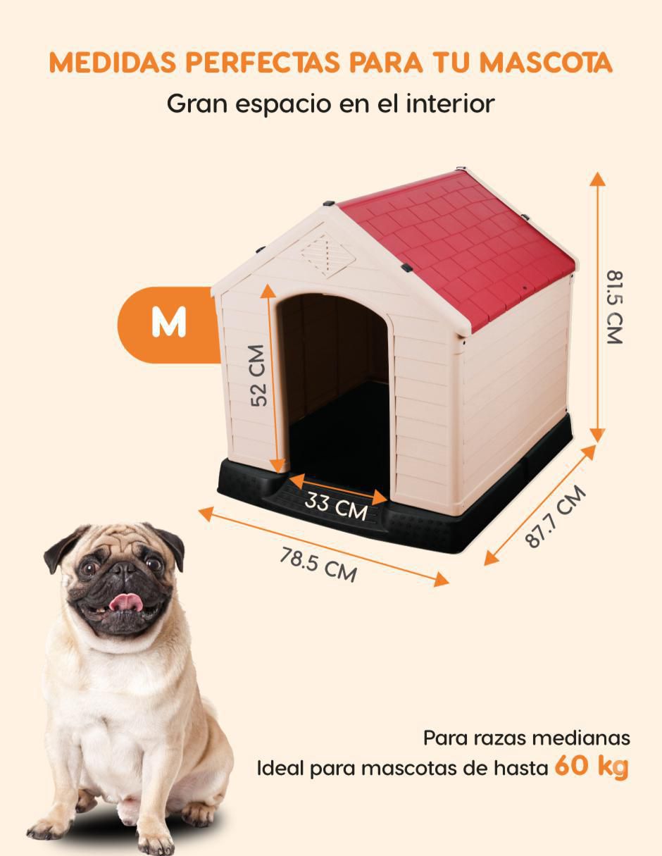 Casa para perro poli pets