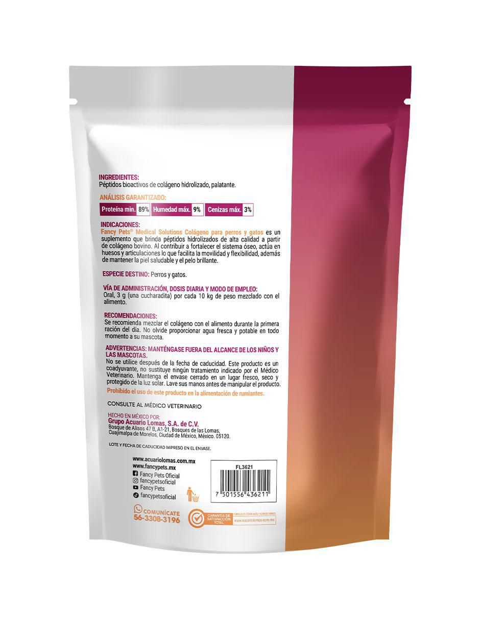 Colágeno para mascotas Medical Solutions perro y gato