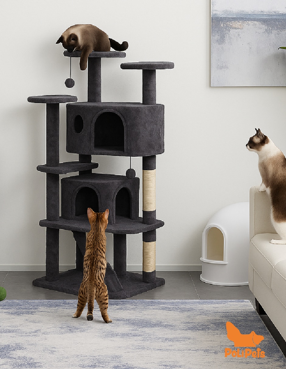 Mueble rascador para gato Poli Pets