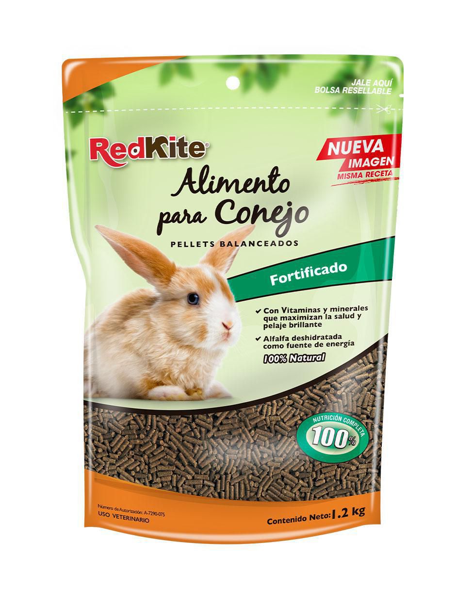 Pellet de verduras mixtas para conejo etapa adulto contenido 1.2 kg