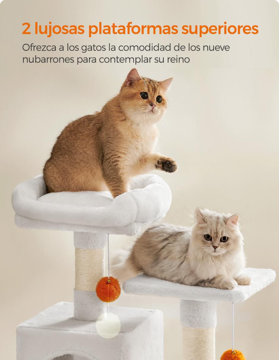Mueble rascador para gato Songmics Home