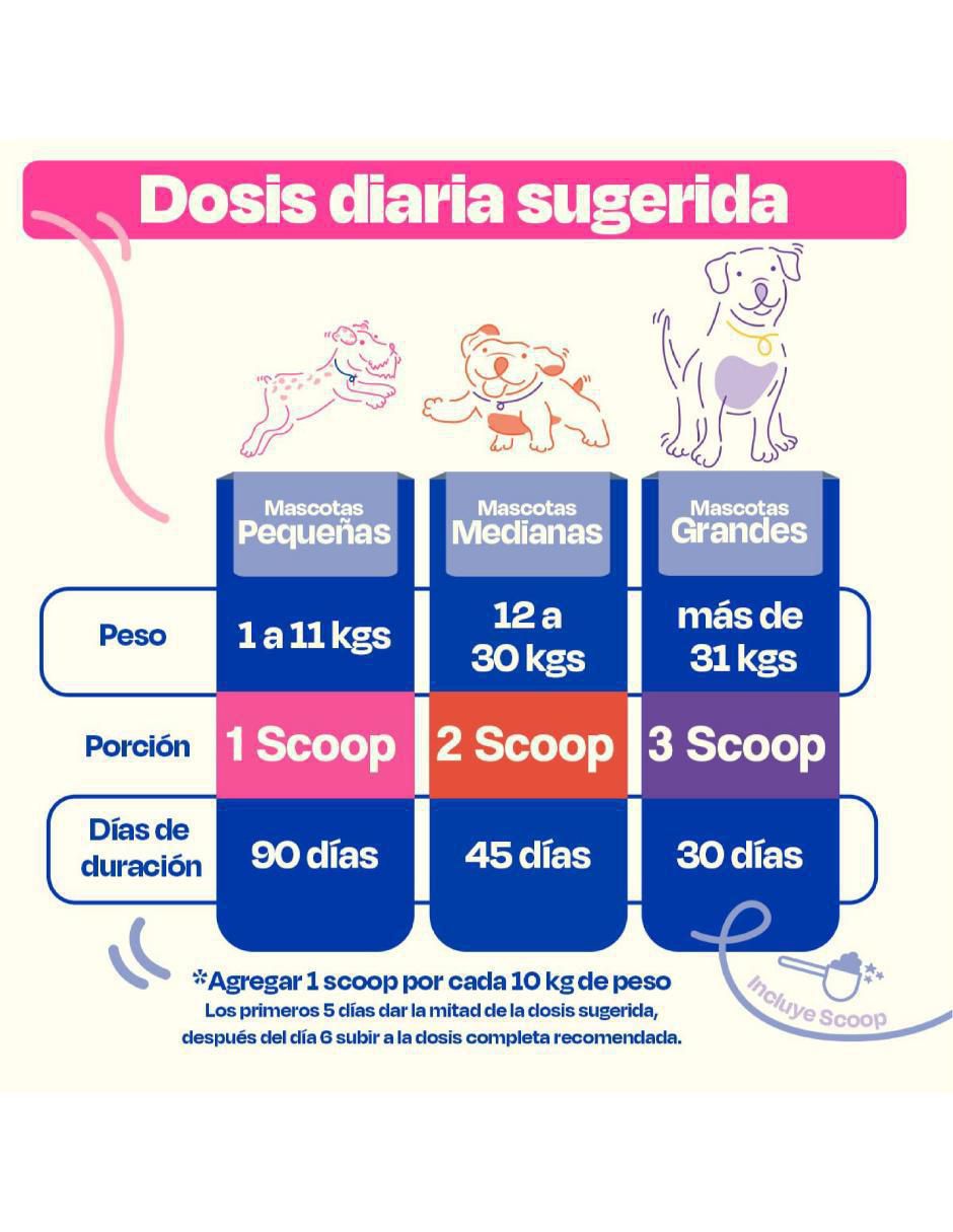 Suplemento alimenticio para mascota probiótico 8