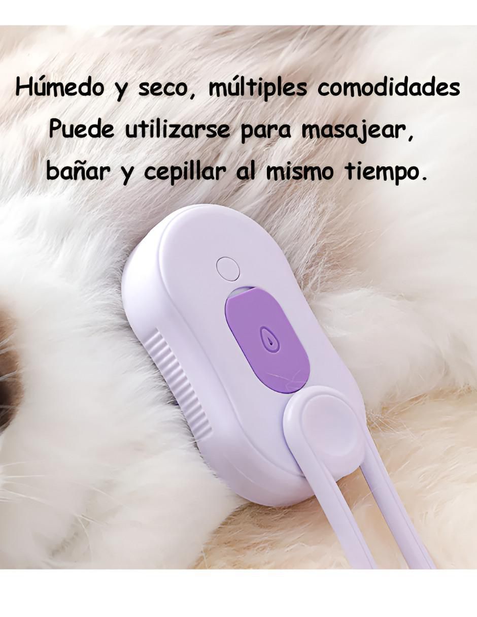 Cepillo Xtellar de plástico para perro y gato