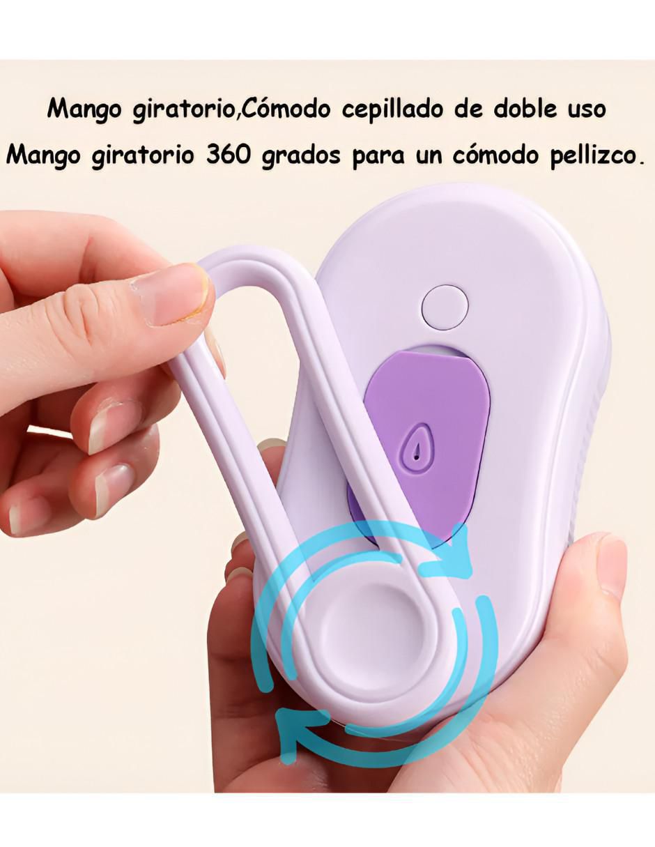 Cepillo Xtellar de plástico para perro y gato