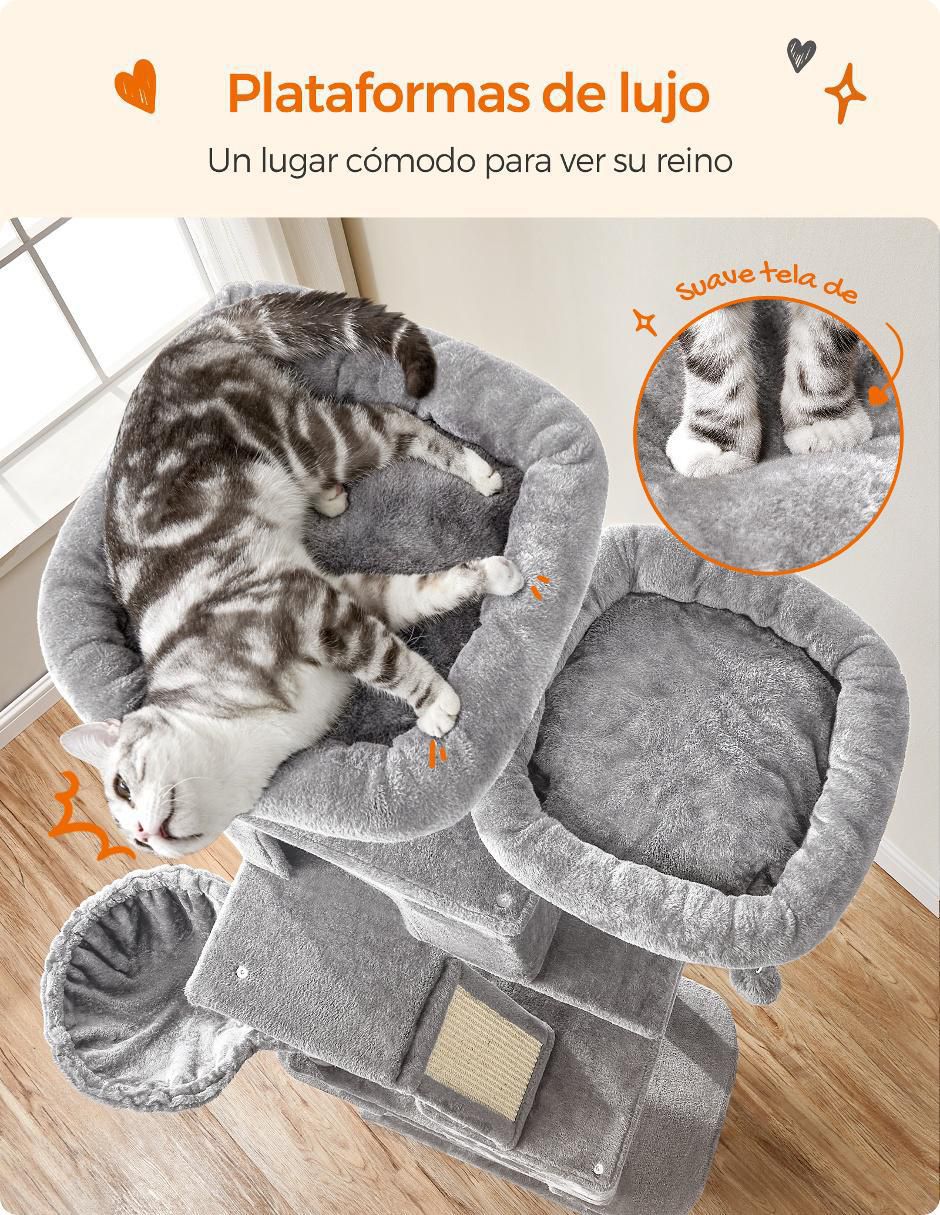 Mueble rascador para gato 2