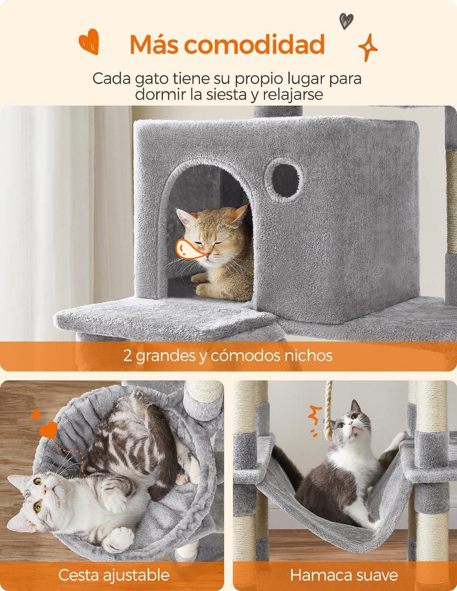 Mueble rascador para gato 4