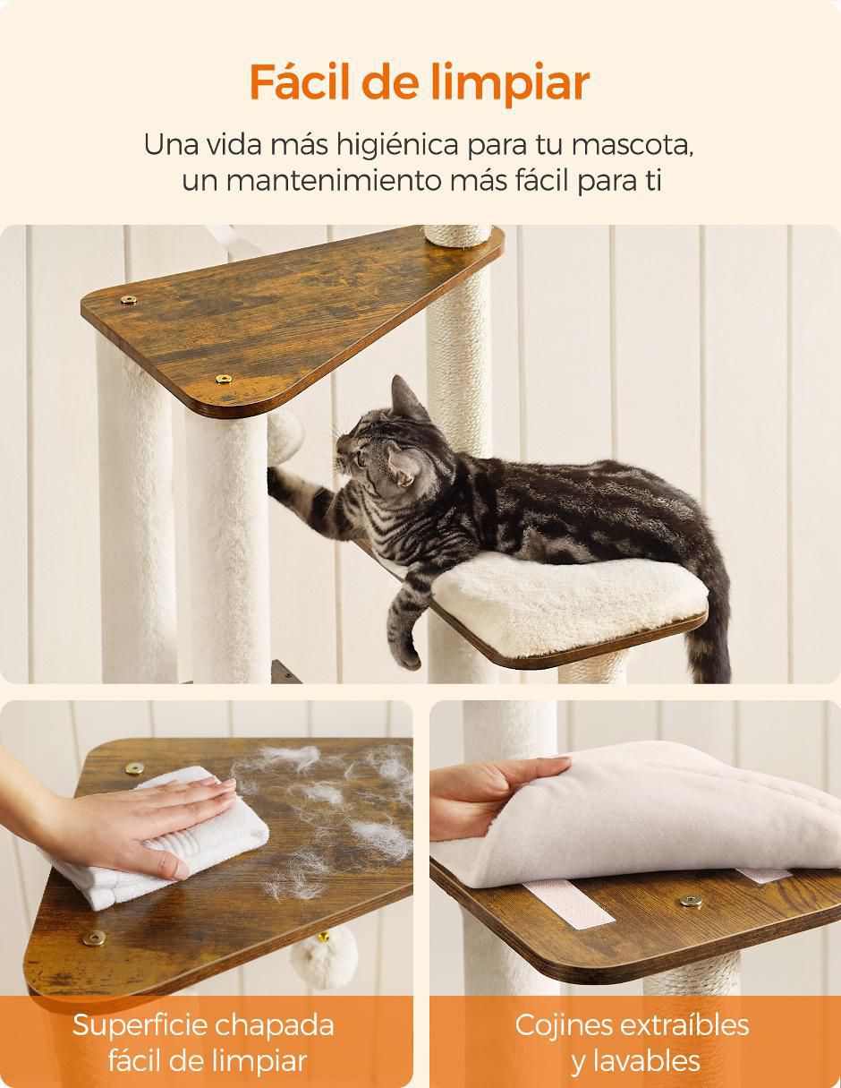Mueble rascador para gato Songmics Home