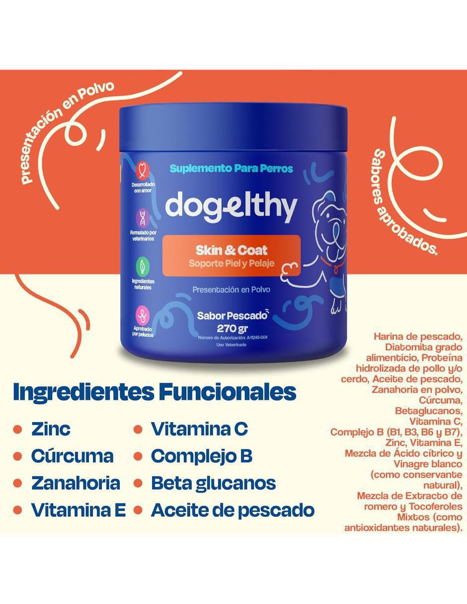 Suplemento alimenticio para mascota vitamínico 7