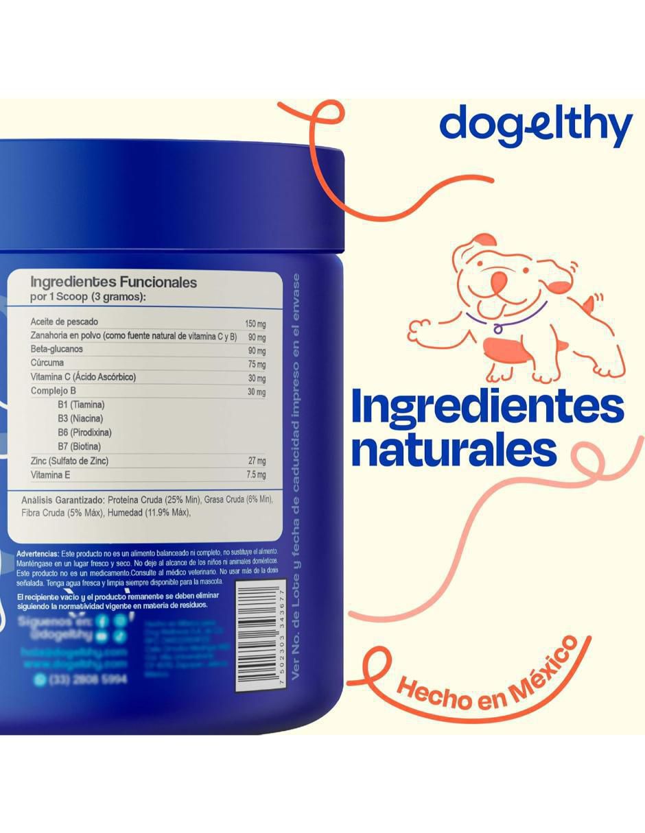 Suplemento alimenticio para mascota vitamínico 8