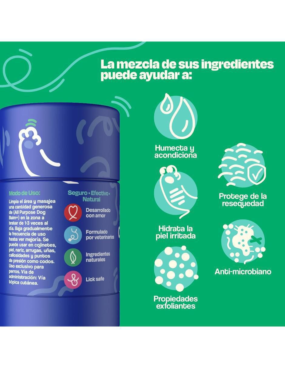 Bálsamo para mascota humectante Bálsamo para mascota humectante