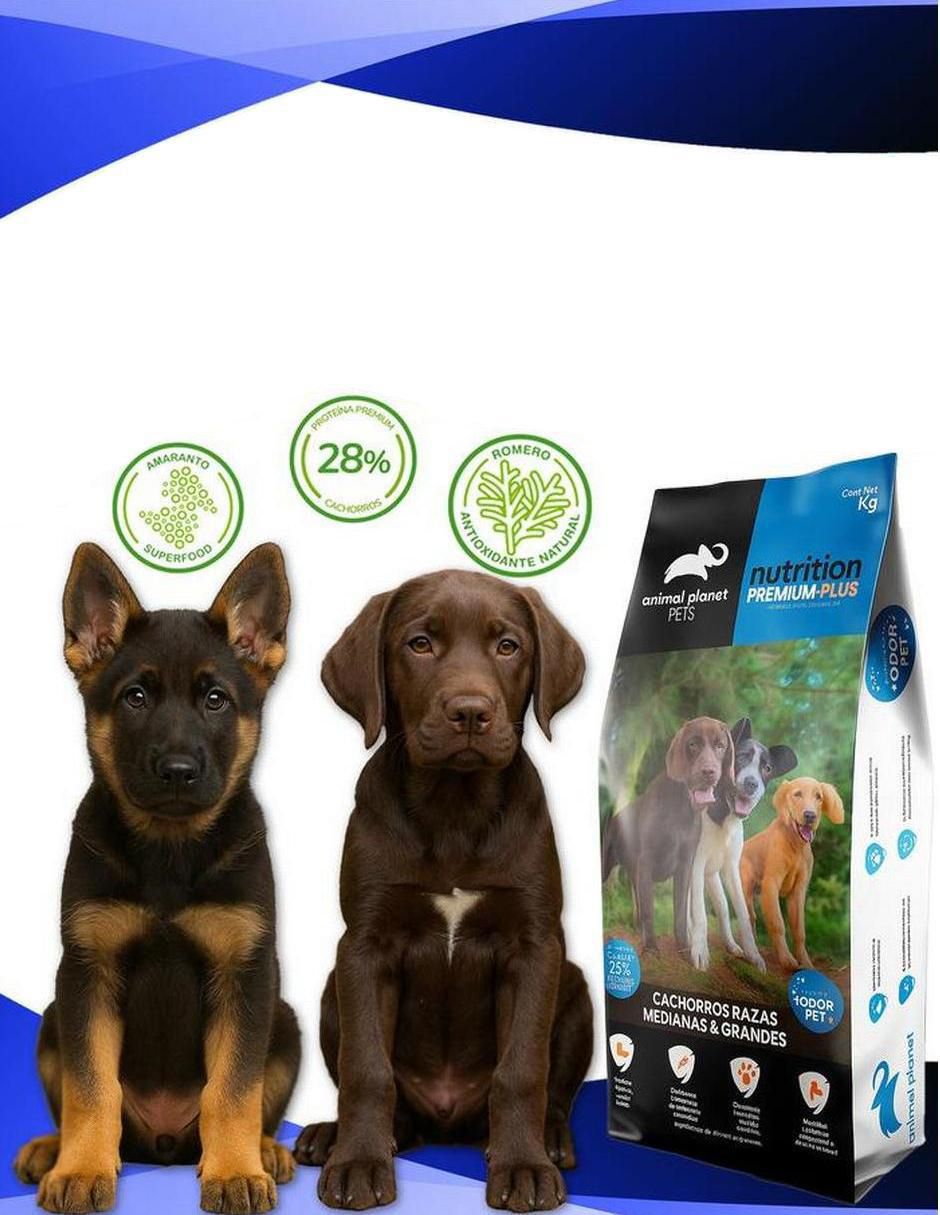 Croqueta de néctar para perro etapa cachorro contenido 20 kg 3
