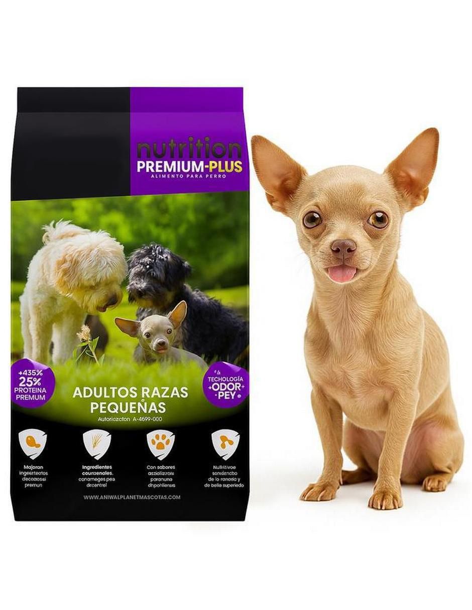 Croqueta de verduras mixtas para perro raza pequeña etapa adulto contenido 8 kg 3