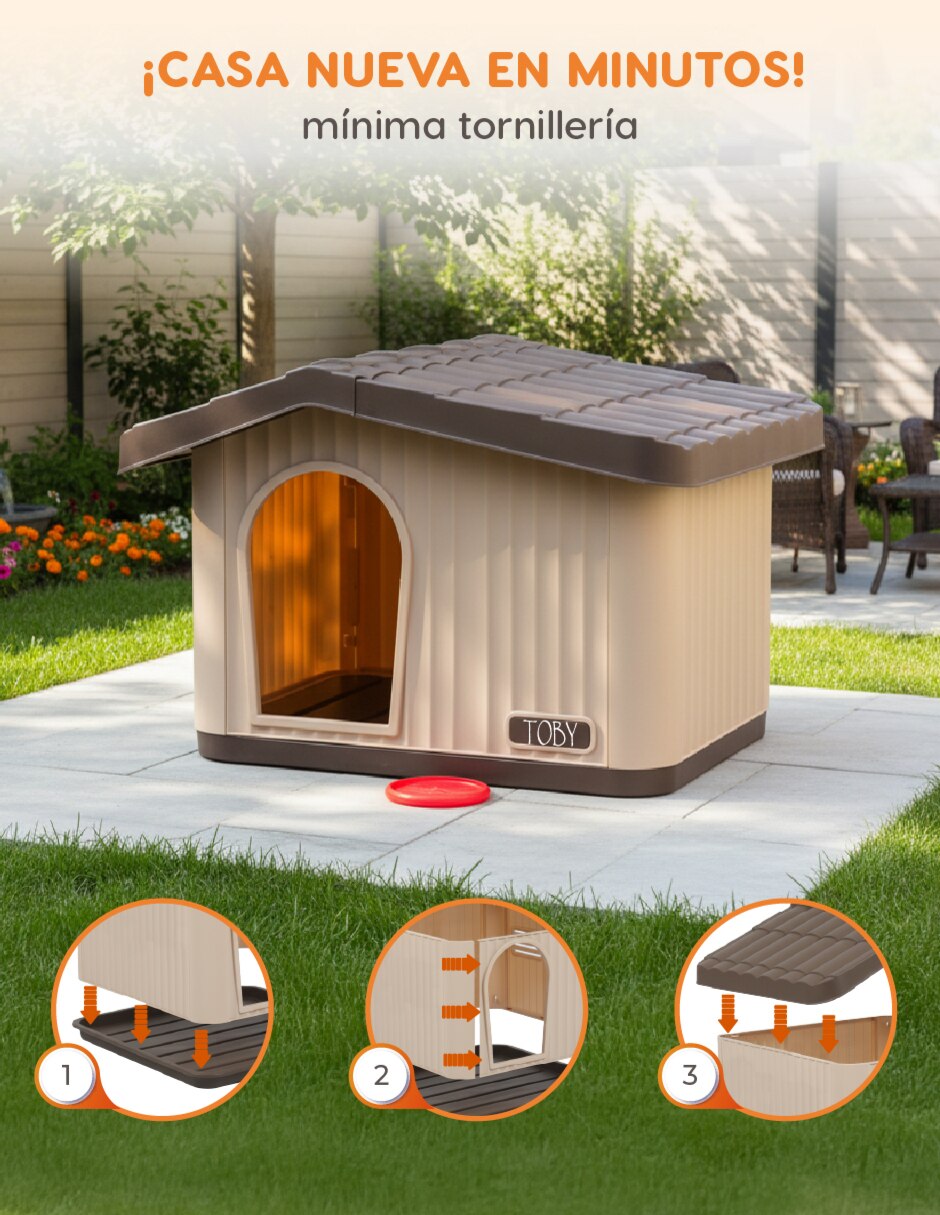 Casa para perro Poli Pets