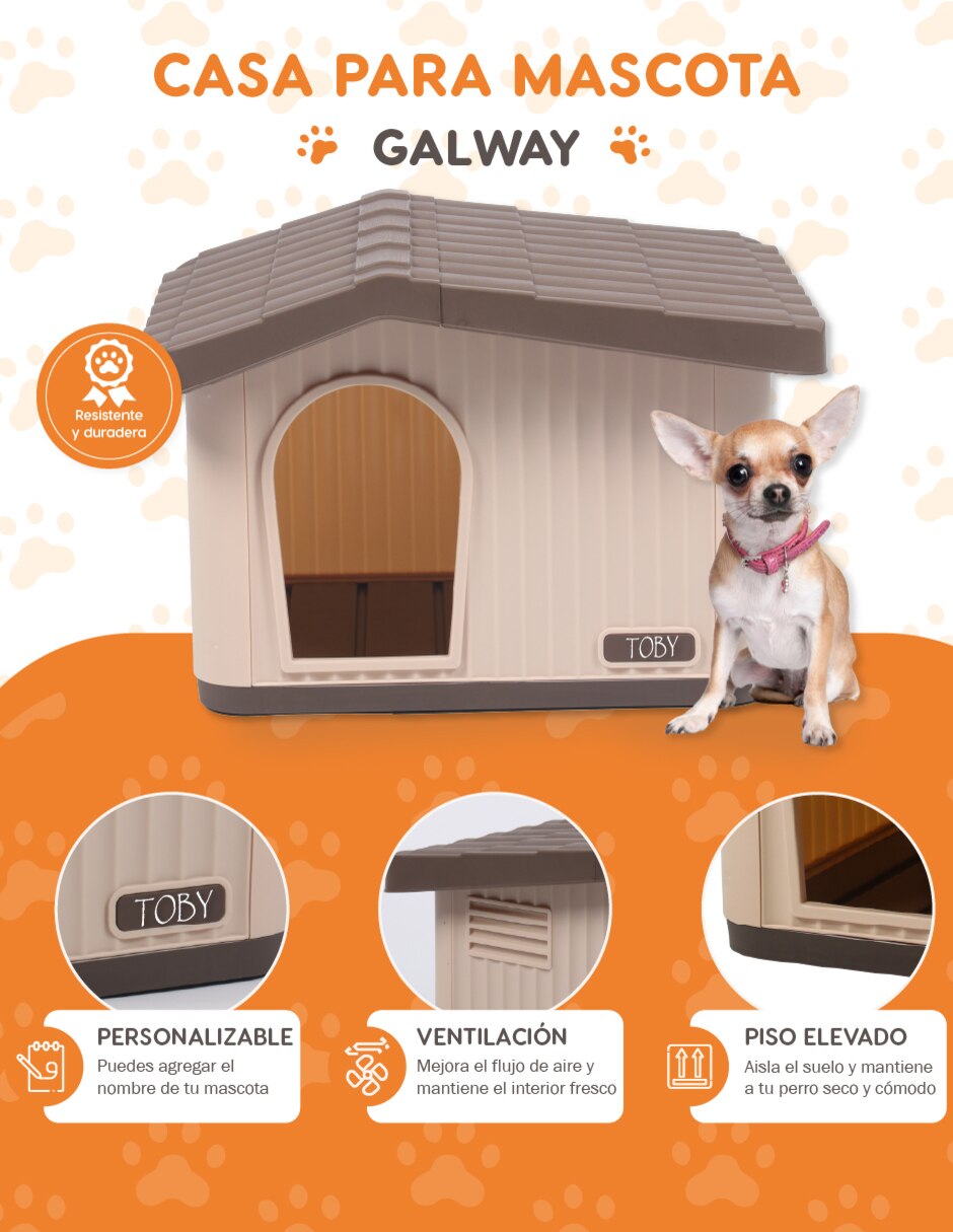 Casa para perro Poli Pets