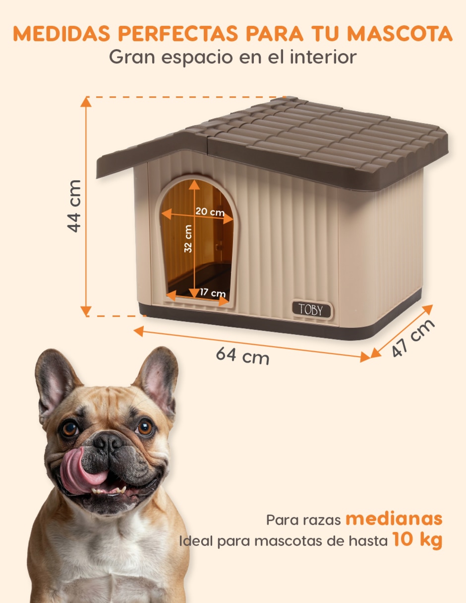 Casa para perro poli pets