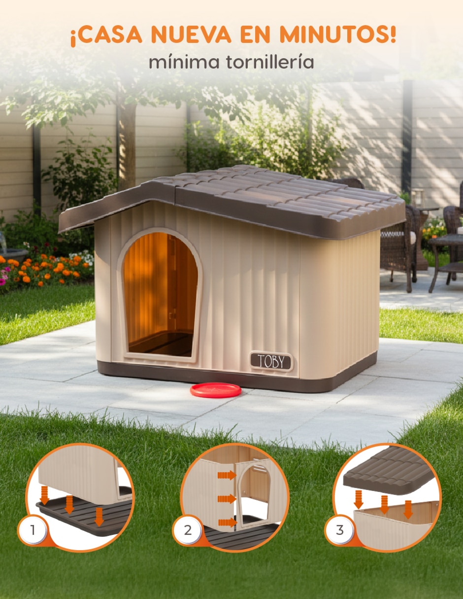 Casa para perro poli pets