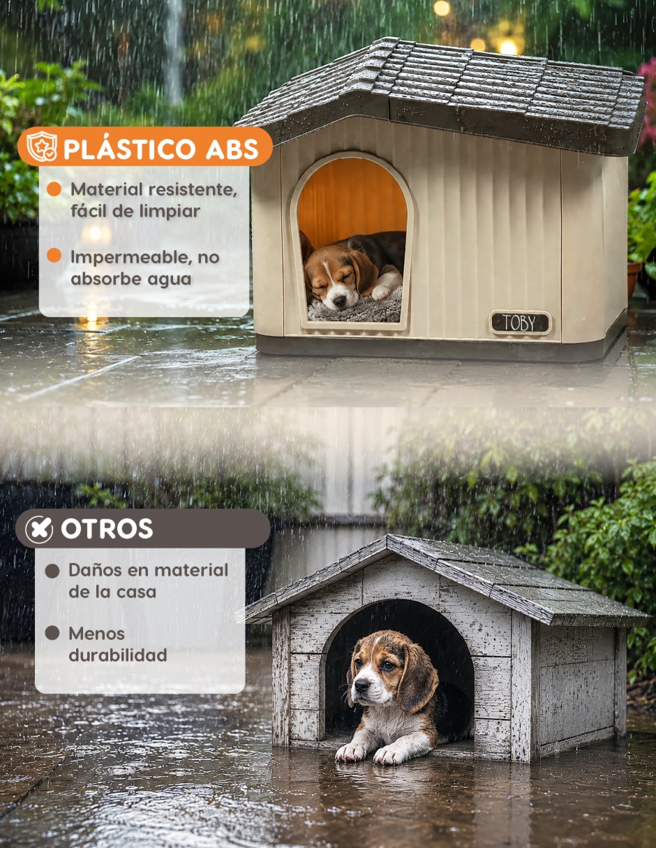 Casa para perro poli pets